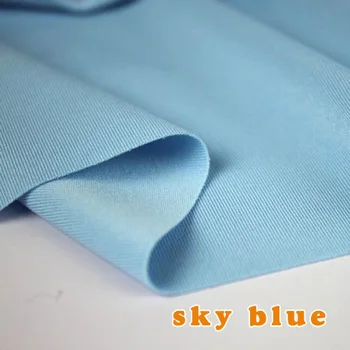 Cer Albastru Stretch Spandex Tesatura Tricot Jersey Tesatura costum Fusta-rochie Vândute de Către Curte transport Gratuit