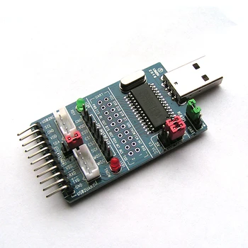 CH341A USB la I2C/IIC/SPI/UART/TTL/ISP adaptor, PPE/MEM paralel port converter