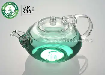 Chineză Sticlă Clară, Non-alunecare-capac Ceainic 360ml FH-245