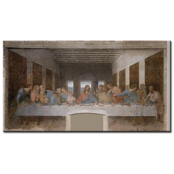 Cina cea de taină a lui Da Vinci Poza perete Pentru Camera pictură în ulei wall art Print pictura pe perete Nu Încadrată