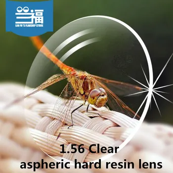 Clar 1.56 Index Lensesaspheric greu lentile de rășină Greu si Multi-coatedEMI DefendingCoating optic de lentile pentru ochelari