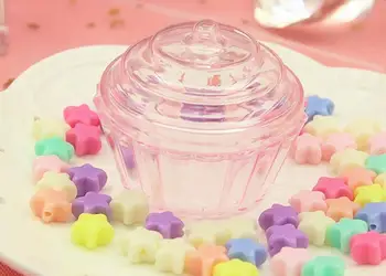 Clar Mini Suport Tort Cupcake Favoarea Cutie De Bomboane De Nunta De Ziua Recipient De Plastic De Petrecere A Trata Cutii De Alimente Favorizează Ambalaj Cadou