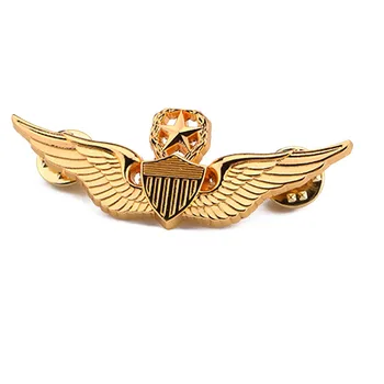 Clasic Armata de Fani Nostalgici suveniruri al doilea RĂZBOI mondial USAF Aripi Militar de Comandă Pilot Aripi de Metal Metal Insigna Pin BS