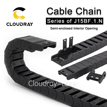 Cloudray Cablu Lanț Semi-Închise, cu Deschidere Interioară 15x15 15x20 15x30 Drag Plastic cablu de tractare de Transmisie Accesorii pentru Mașini de