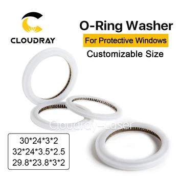 Cloudray O-Ring Șaibă de Protecție Windows Dimensiunea Personalizabil pentru Fibre Laser de Cap 1064nm