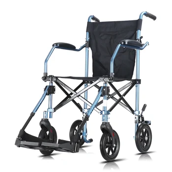 Cofoe scaun cu Rotile Pliere Portabil Cărucior Cărucior Vechi Oameni de Călătorie Scuter Lumina Manevrabilitate Cupeu Cvadriciclu pentru persoane cu Handicap