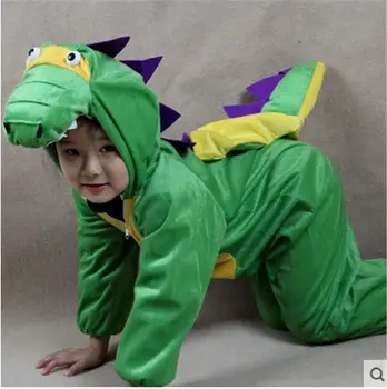 Copii Desene Animate Dinosaur Animale De Cosplay, Costume Copii Băieți Fete Petrecere Cosplay Rochie Fancy Costum Complet