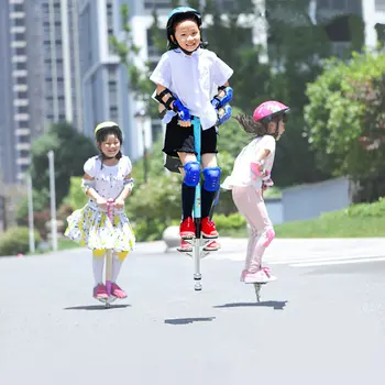 Copii Jumping Polul Sari cu Picioroange proteja echipamentul, copiii își lipi costum de 18-35 KG, Copii Cangur Sărituri Bar cu cadru de otel