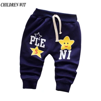 COPIII SPIRIT de Primavara si Toamna pentru Copii din Bumbac Pantaloni Casual Drăguț Star Copii Băieți Fete Pantaloni Harem Pentru 0-3 Ani Copii Pantaloni