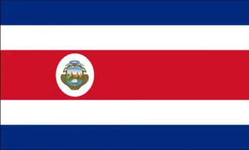 Costa Rica Drapelul Național Nou 3x5ft 150x90cm Poliester Drapelul Național Banner 1029, transport gratuit