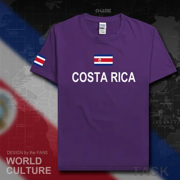 Costa Rica mens t shirt moda 2017 jersey națiune echipa bumbac t-shirt îmbrăcăminte teuri țară sportive CRI Costa Rica Tico