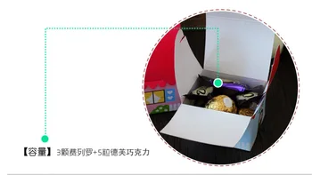Creative Dulce Candy Box Pliabil Cutie de Cadou Cu Mat Bronzare Proces de Hârtie Pentru Nunta 50pcs