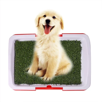 Câinele Olita Toaletă Urinar Trainer Mat Iarba Pad Patch-uri de animale de Companie Acasă Interioară în aer liber Pui Gunoi miros Domiciliu gratuit de Formare Tampoane Pipi