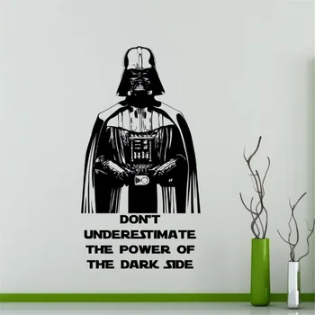 Darth Vader Star Wars Autocolant De Perete De Vinil De Perete Decalcomanii De Art Decor Decor Acasă Poster Diy Frigider Băiat Dragoste Tapet