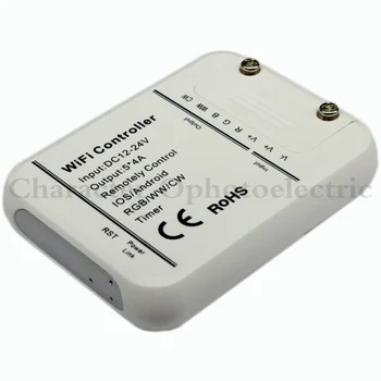 DC12-24V 4A*5CH RGB/WW/CW LED-uri Controler WIFI IOS Android Smart Link Timer Muzica de control controler rgb,transport gratuit