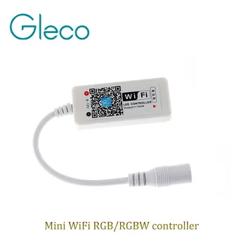 DC12V MINI LED WIFI controler RGB / RGBW Controller Iphone,Ipad,IOS/Android Telefon Mobil wireless pentru RGB / Benzi cu LED-uri RGBW