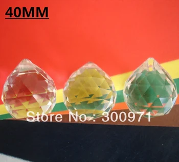 De bună calitate stralucind 40mm TRANSPARNETS candelabru de cristal minge / de iluminat din cristal minge