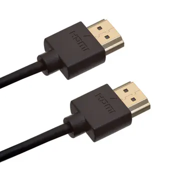 De mare viteză de Aur Placate cu Mufa Male-Male Cablu HDMI 15m 1.4 Versiunea 1080p 3D pentru HDTV XBOX PS3 negru/albastru