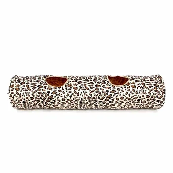 De Vânzare La Cald 1,25 M Produse Pentru Animale De Companie Pisica Tunel Leopard De Imprimare Sifonat Cat De Distractiv 2 Gauri Tunel Lung Jucării Pisoi Animale De Companie Joc De Trai Necesare