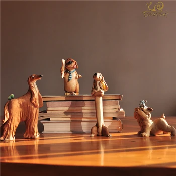 De zi cu zi de Colectare a Rășină de caini teckel figurine Decor Acasă Accesorii &zână grădină în miniatură decor& Decor Masina