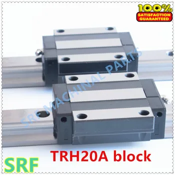 De înaltă calitate 1buc șină de ghidare Liniare TRH20 L=300mm cu 1buc TRH20A Flanșă bloc pentru CNC