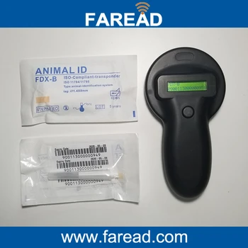 De înaltă calitate la 134,2 KHz FDX-B de Companie microcip RFID portabil scanner/ animal RFID animal transponderul Cititor cip