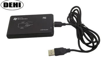 De înaltă Calitate Rfid 13.56 mhz IC Card Cititor de Tag-ul (doar Citit) USB 2.0 , Transport Gratuit