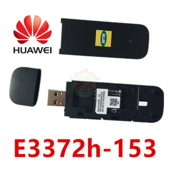 Deblocat lte usb modem huawei e3372 150mbps cu modem 4g huawei e3372 e3372h-153 cu sim card 4G LTE USB Dongle PK E8372 MF831