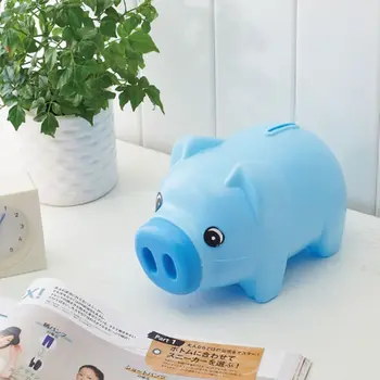 Desene animate porc pusculita copilului iubitorii de cadou din plastic pusculita de bani de decorare caseta de drăguț banii pot