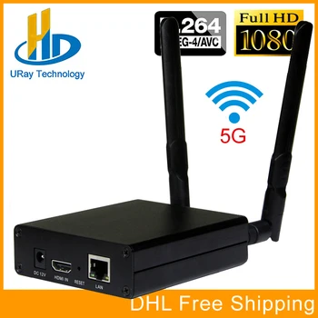 DHL Transport Gratuit MPEG-4 AVC H. 264 WIFI HDMI Video Encoder HDMI Transmițător Difuzat Live Encoder Wireless H264 Encoder IPTV