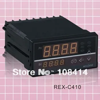 Digital PID Temp Controller REX-C410 48*96 mm Orizontal, Intrare termocuplu K, Releu de Ieșire pentru căldură