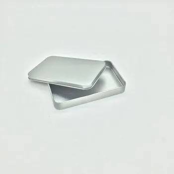 Dimensiune:106*64*13mm card cadou cutie de tinichea/numele card caz de metal/cosmetice cutie/cigaratte cazul staniu/bomboane de menta cutie de tablă