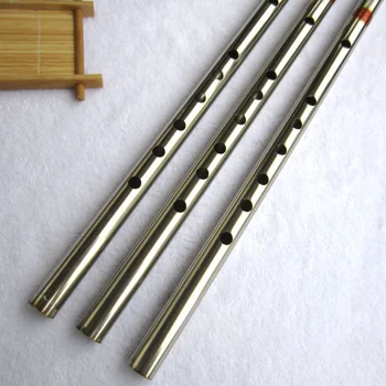 Din Oțel inoxidabil Flaut, Instrument Muzical Tradițional Chinez Dizi ca flaut de bambus În F-Cheie transversale Flauta Pentru Incepatori