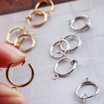 DIY bijuterii cercei accesorii 30buc aliaj runde forma Moda Invizibil stud cercei pentru femei fashon