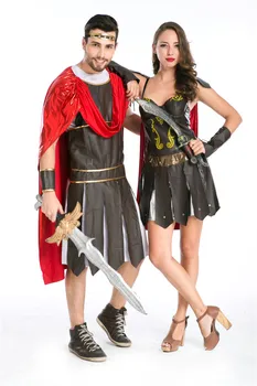 Doamnelor Roman grec Xena Gladiator Warrior Princess Roman Spartan Costum sexy femei petrecerea de halloween cosplay en-gros