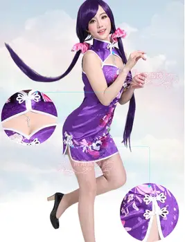 DRAGOSTE LIVE! Tojo Nozomi Nu Trezi Uniforme Cosplay Cheongsam Costum Lolita Rochie Transport Gratuit