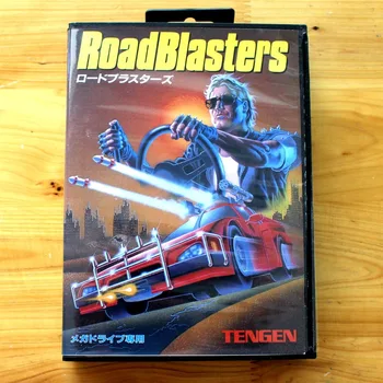 Drumul Blusters 16 Biți MD Carte de Joc cu Cutie de vânzare cu Amănuntul pentru Sega MegaDrive & Genesis Joc Video consola de sistem