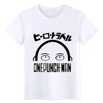 Drăguț Unicorn One Punch Man T shirt din bumbac tricou casual homme O de gât man t-shirt băieți haine anime vara topuri tricouri