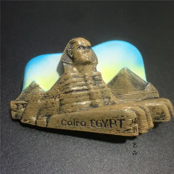 Egipt Frigider Magneți de Suveniruri Turistice 3D Handmade Frigider Magnetice, Autocolant Decor Acasă Cadou Meserii