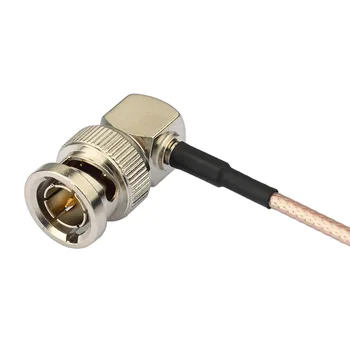 Eightwood 6G-SDI Recorder Cablu BNC Male unghi drept DIN 1.0/2.3 masculin RG179 Cablu Adaptor pentru Blackmagic Video Assist