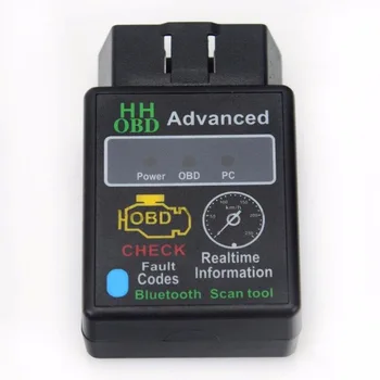 ELM327 V2.1 OBD 2 OBD-II Auto Auto Bluetooth Interfață de Diagnosticare Scanner Android Mini Automobile Cititor de Cod de Diagnostic Tool
