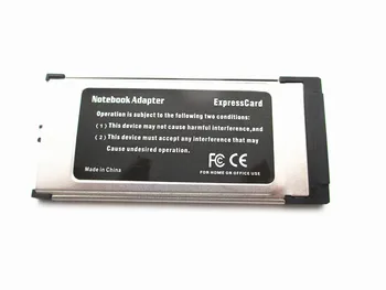 Expresscard Express card 34/54 la 2 x USB 3.0 Port Adaptor (pe Deplin în Interiorul Laptop)