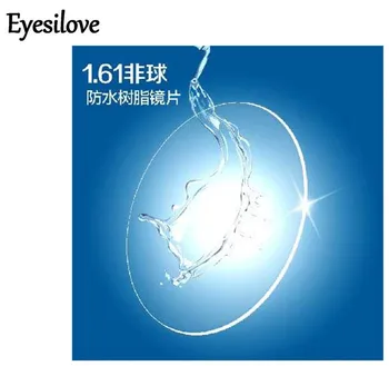 Eyesilove indicele de 1.61 de baza de prescriptie medicala ochelari lentile/ extra subțire asferice HC TCM UV rășină ochelari de vedere lentile de contact pentru miopie