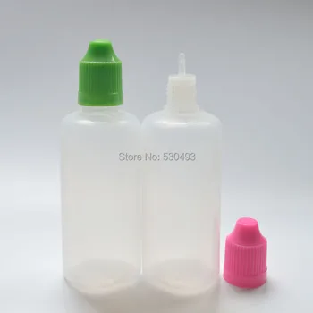 Fabrica Ridicata 60ml Flacon Picurător din Plastic Goale Dropper Sticla de 60 ml Sticle Cu protecție pentru copii Și Lung și Subțire Sfat