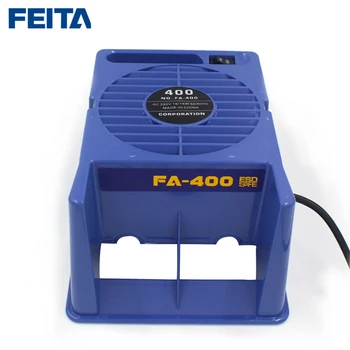 FEITA FA-400 de Fum de Lipire Absorbant ESD Fume Extractor pentru Nefumători Instrument Cu 6pcs gratuit Filtru de Carbon activ Burete Ac 220v