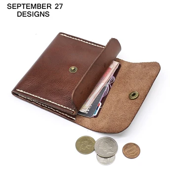 Femei Posete din piele handmake de lux Mini portofel Card de Deținătorii de monedă mică pungă Sac de Bani Monedă Pungă portefeuille femme