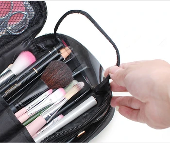 Femeile Saci de Cosmetice Machiaj de călătorie organizator portabil kosmetyczka caz dublu impermeabil maquillaje de stocare a face borsetă