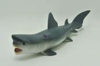 Fierbinte jucării Marele rechin alb model de Simulare Animale Marine, Animale de Mare de copii cadou de învățământ recuzită (Carcharodon carcharias Fălci )