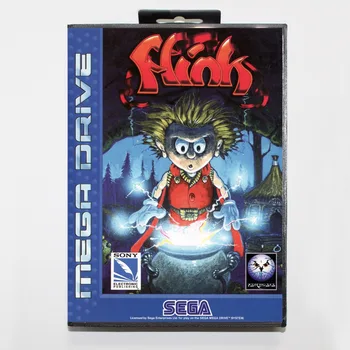 Flink 16 biți SEGA MD Carte de Joc Cu Cutie de vânzare cu Amănuntul Pentru Sega Mega Drive Pentru Genesis