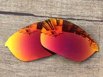 Focul Roșu Oglinda Polarizate, Lentile de Înlocuire Pentru Half Jacket 2.0 ochelari de Soare Cadru UVA si UVB